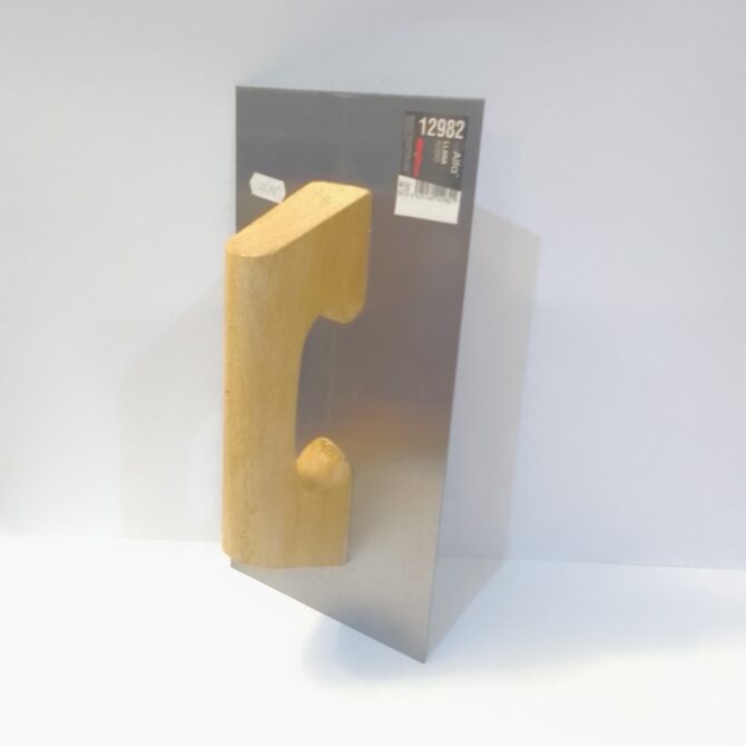 Llana de Acero Inoxidable con Mango de Madera – Acabado Profesional