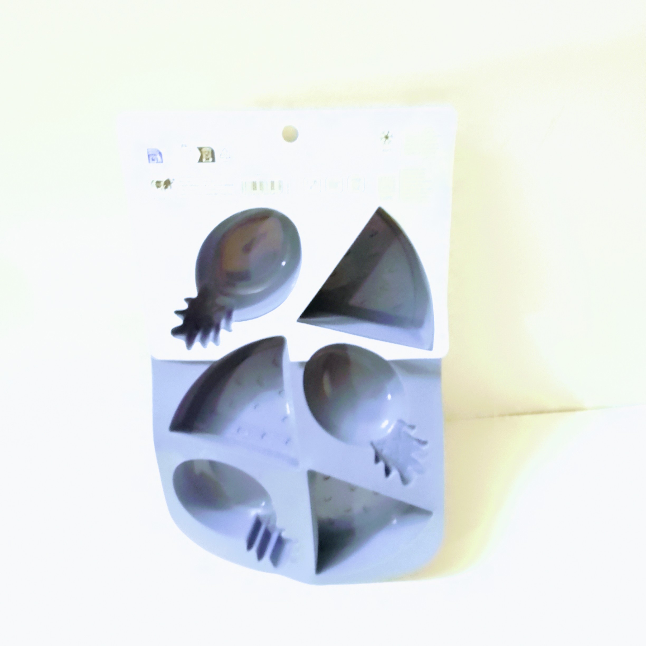 Molde de Hielo XL en Silicona – Formas de Frutas Tropicales - Imagen 2