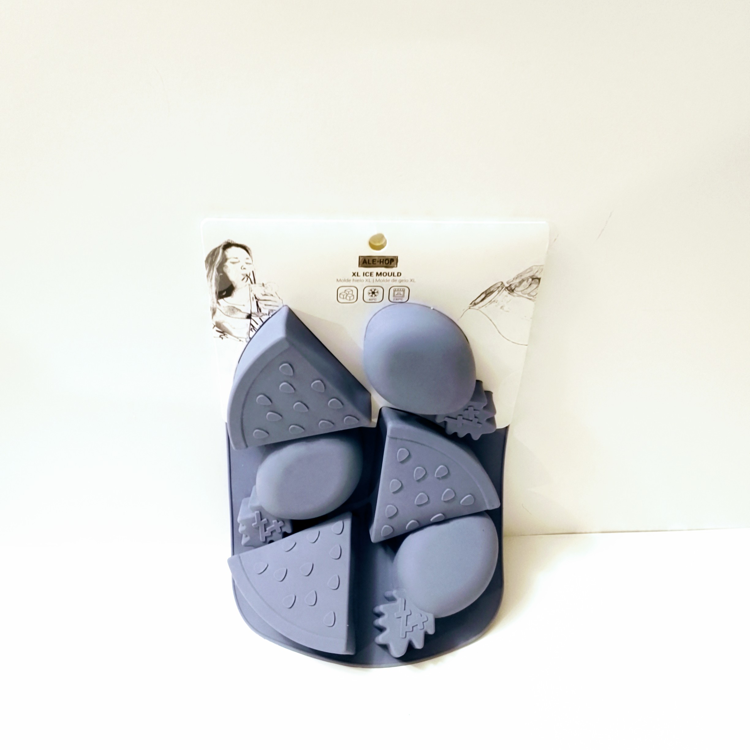 Molde de Hielo XL en Silicona – Formas de Frutas Tropicales - Imagen 3