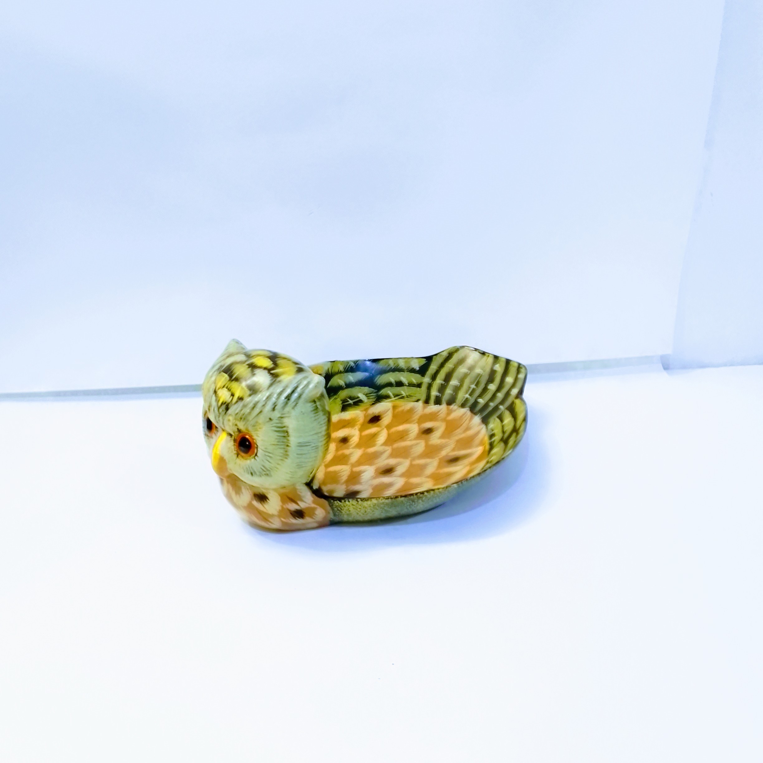 Servilletero Artesanal en Forma de Búho – Pintado a Mano - Imagen 3