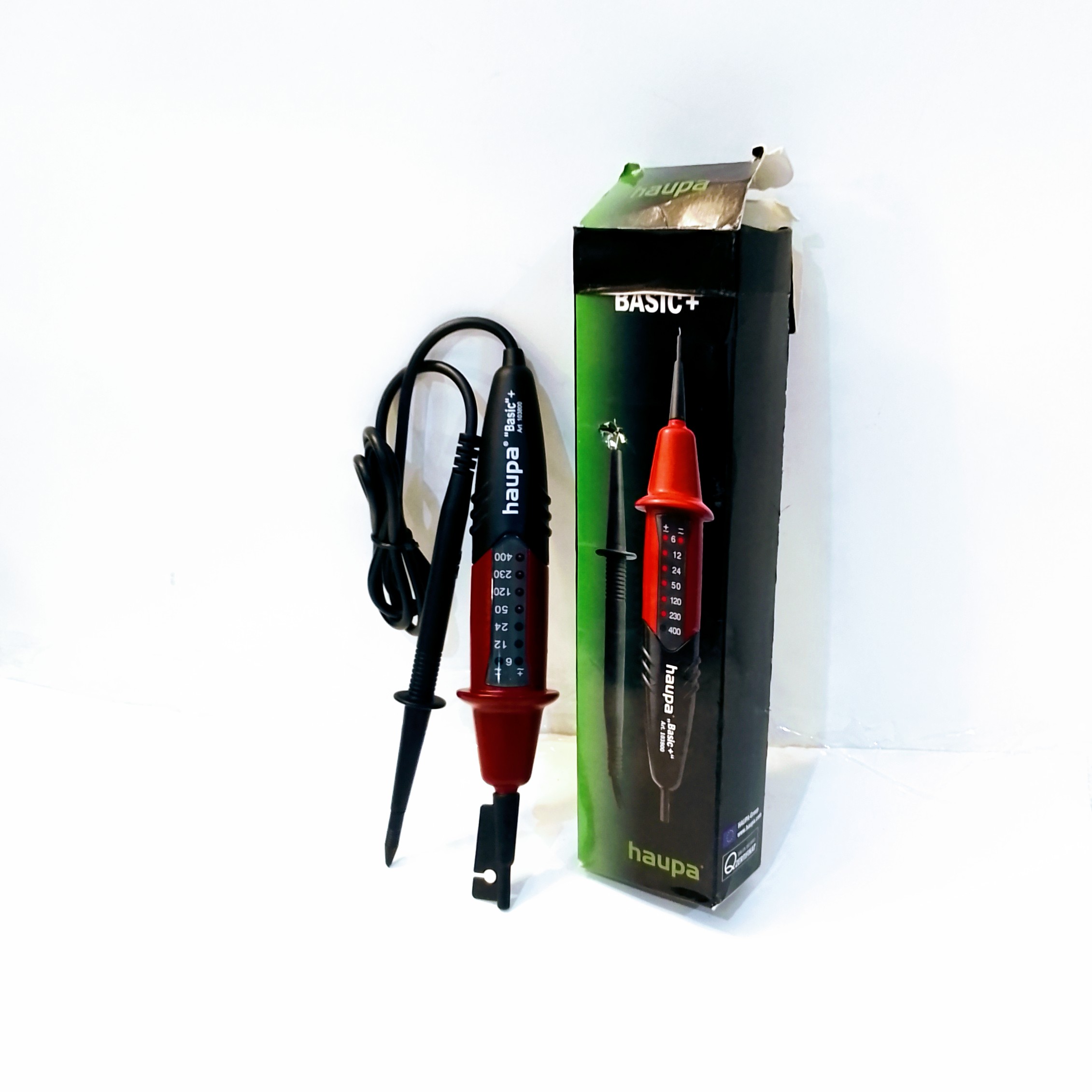 Comprobador de Voltaje HAUPA BASIC+ – Detector de Tensión Profesional - Imagen 2
