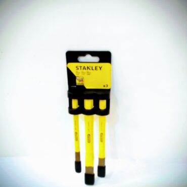 Set de Cinceles Stanley 3 Piezas – 10mm, 12mm, 16mm | Acero Cromo Vanadio