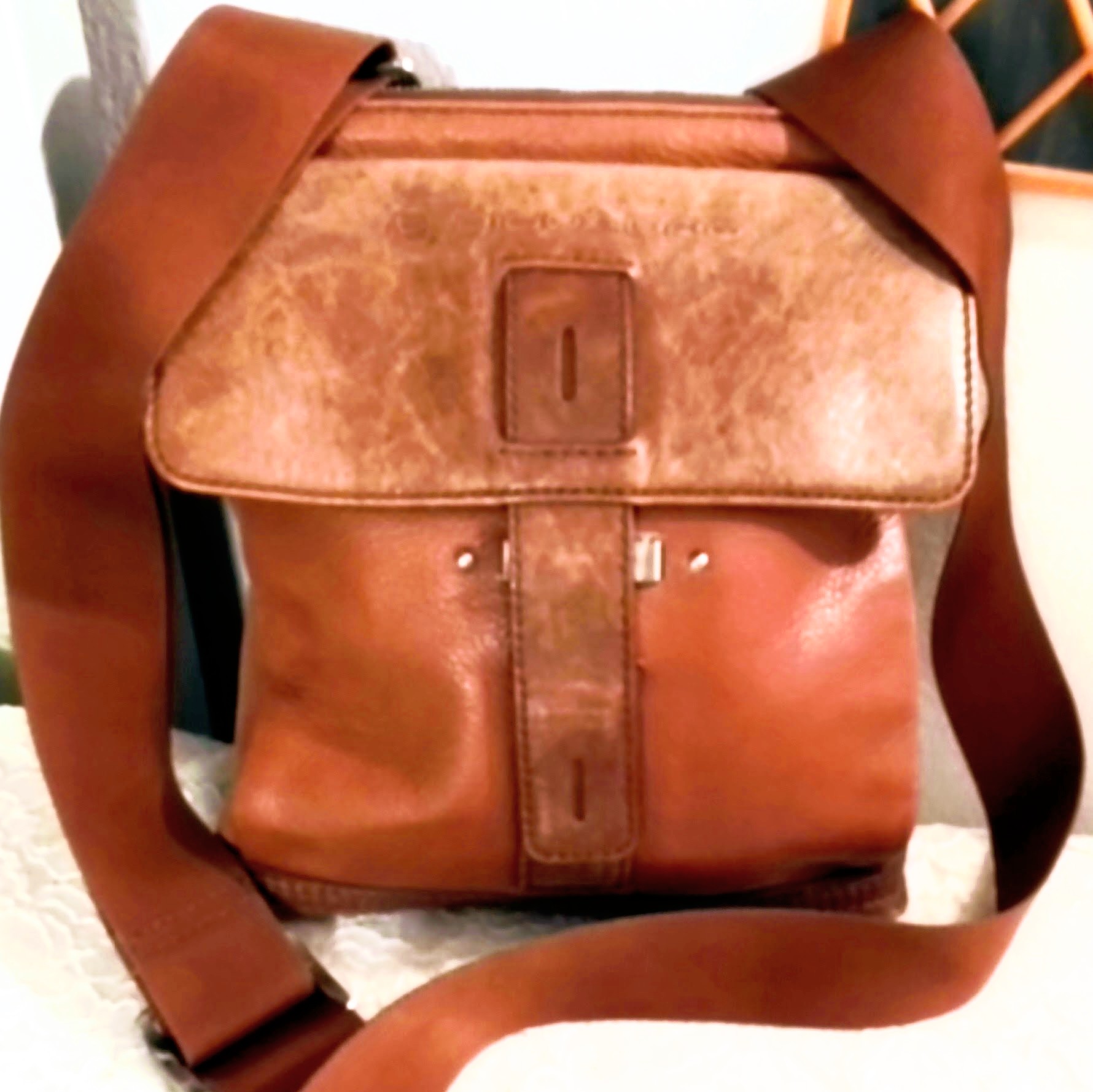 Bolso Ejecutivo de Cuero Vintage Terra"