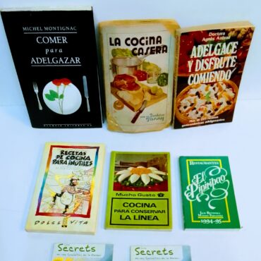 Recetarios Vintage de Cocina | Libros de Cocina Retro y Clásicos”. Lote x 13.99€